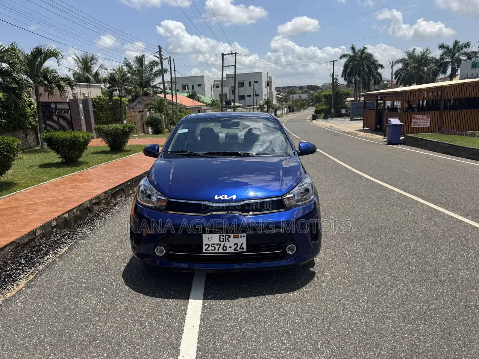 Kia Pegas 2024 Blue