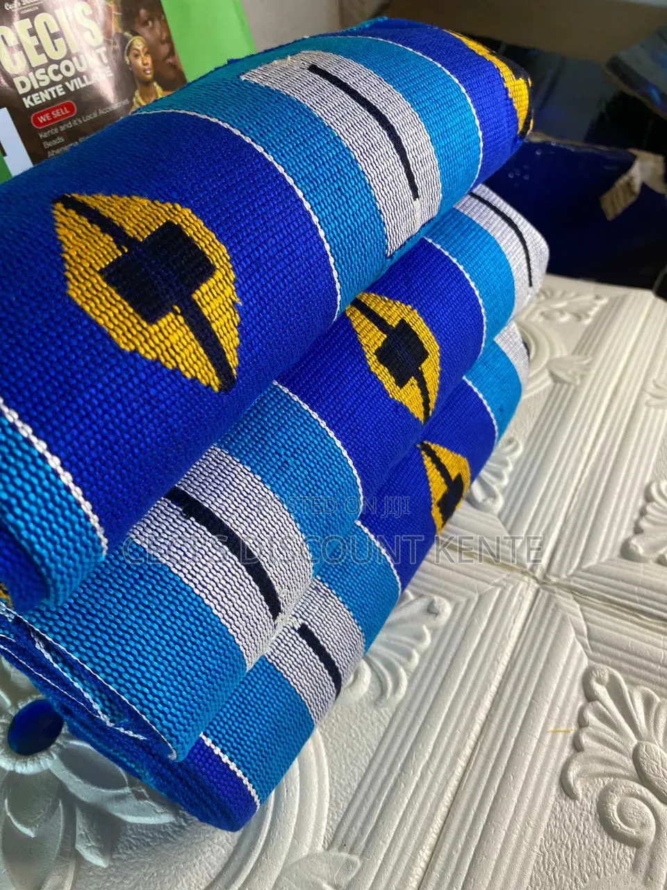 Genuine Ashanti Kente Fabric