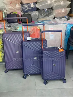 Brand New 3-in-1 Am Trolley Luggage Set | 360° Wheels | Unbreakable
