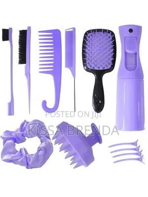 Hair Sets, Comb, Water Spray, Brush 