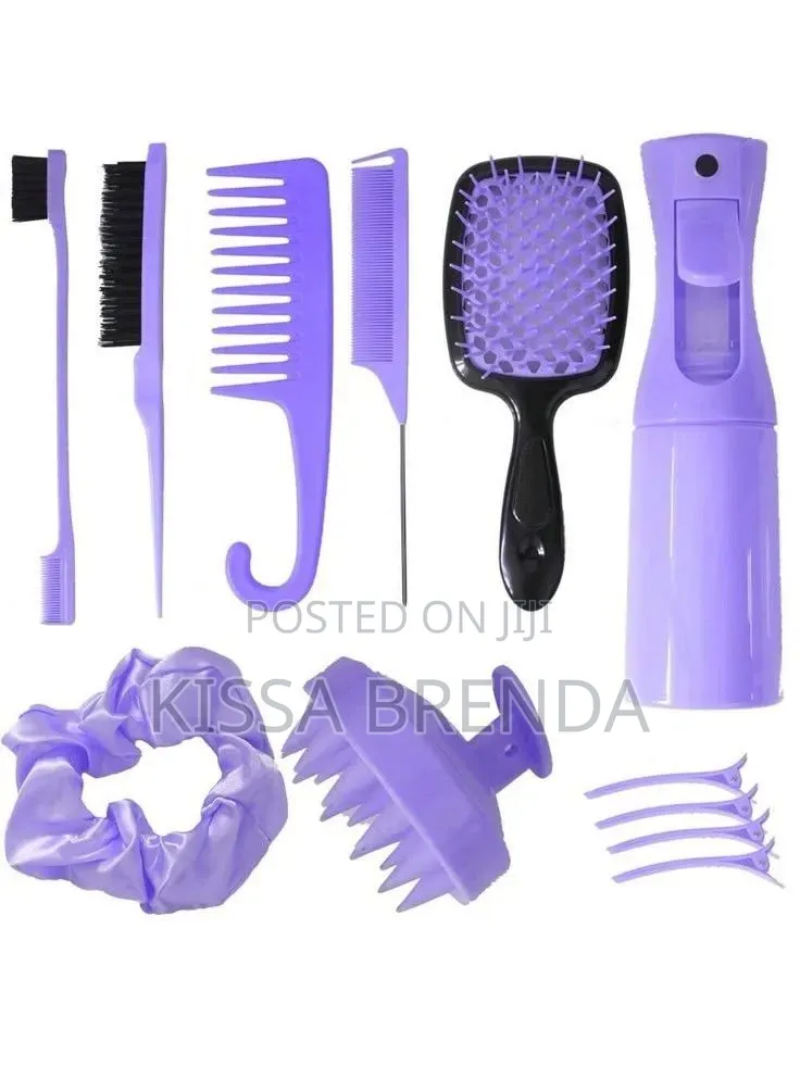 Hair Sets, Comb, Water Spray, Brush 