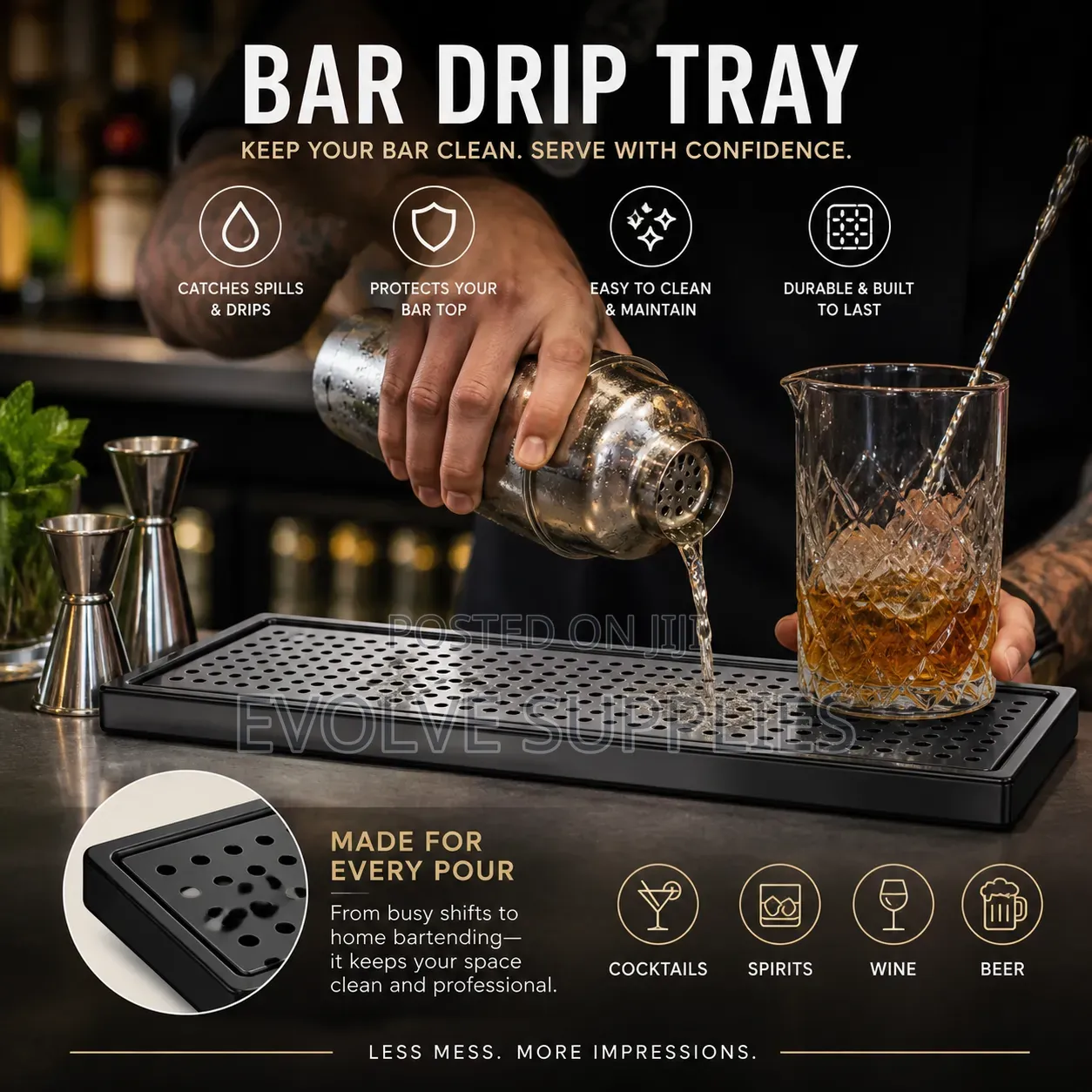 Bar Drip Tray
