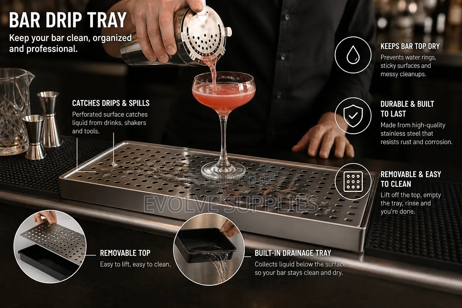 Bar Drip Tray