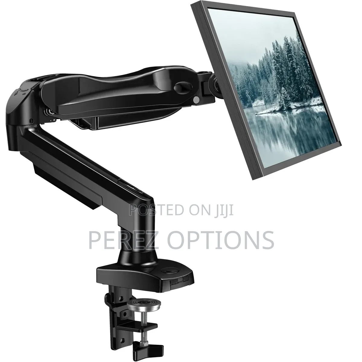 Single Monitor Arm Desk Mount for 13 to 32 Inch, Black