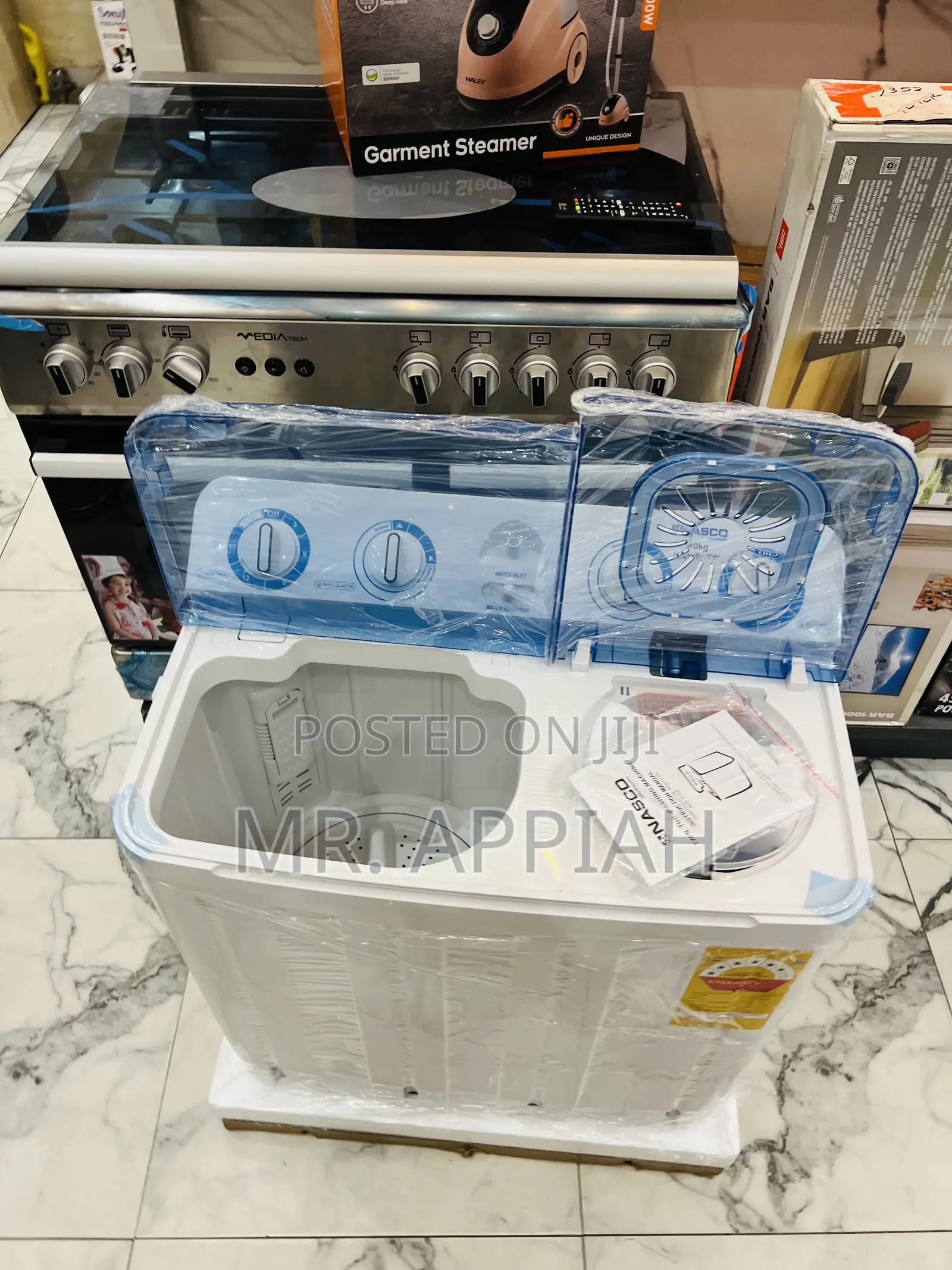 Spin Dry Classic 7kg Electric Washing Machine(White) 