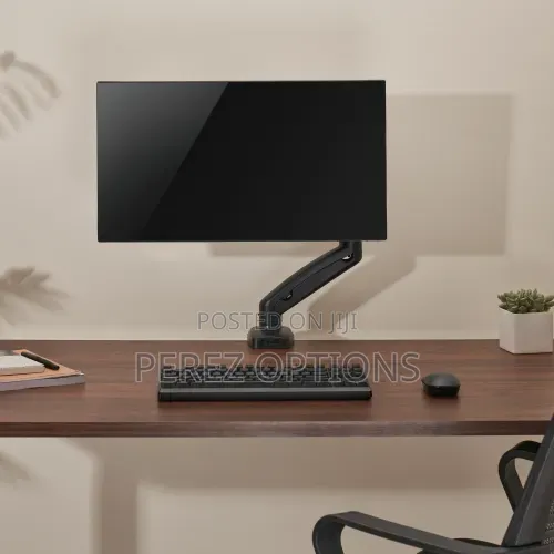 Single Monitor Arm Desk Mount for 13 to 32 Inch, Black