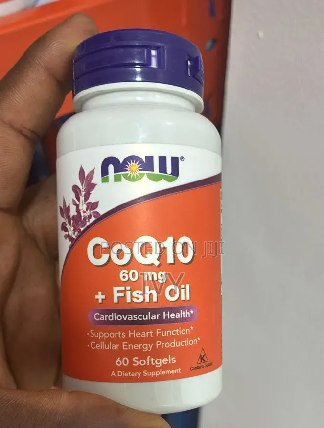 Now Coq10 60 Mg + Fish Oil