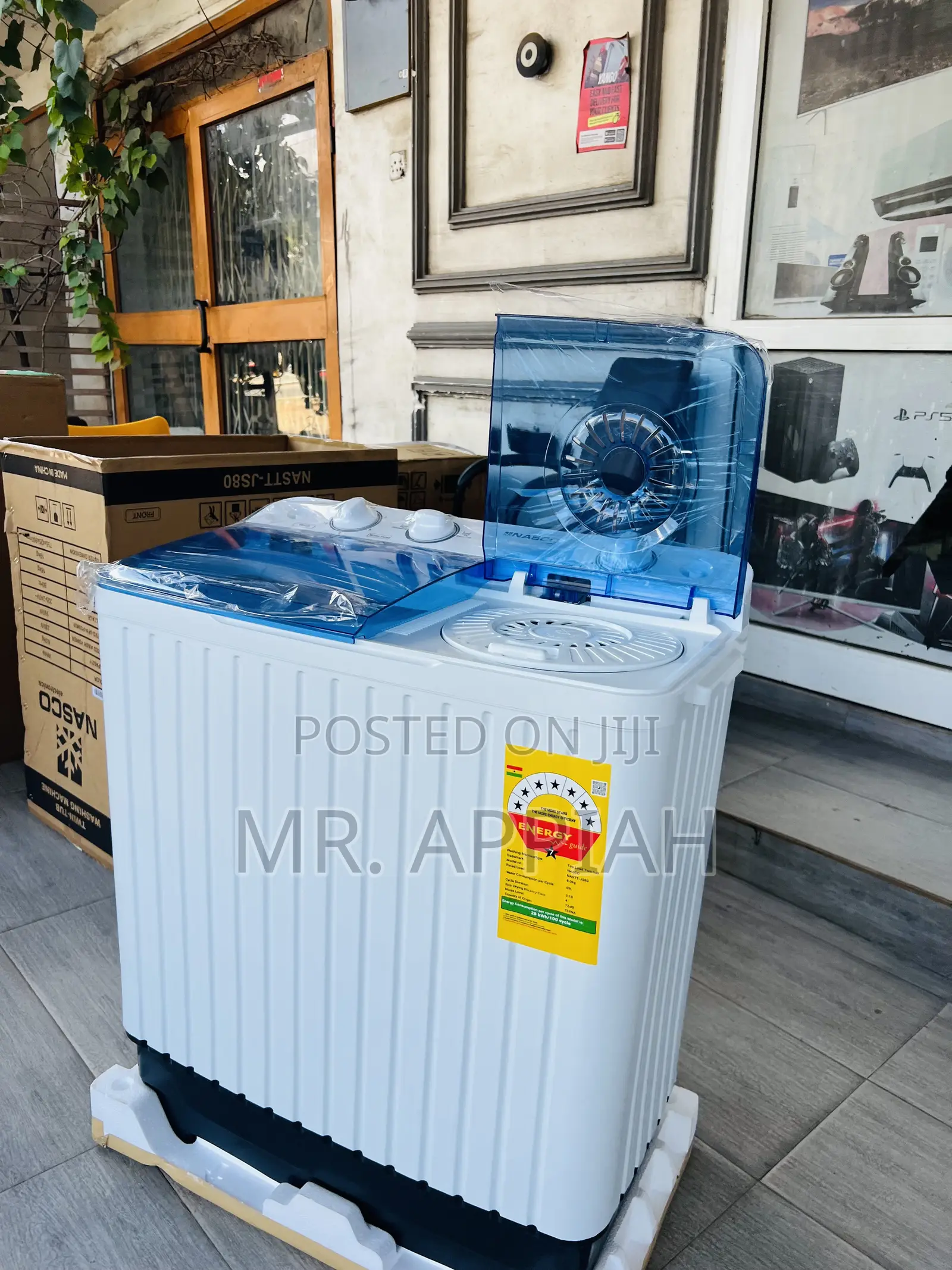 Order Nasco 8kg Twin Tub Electric Washing Machine(Semi-Auto)