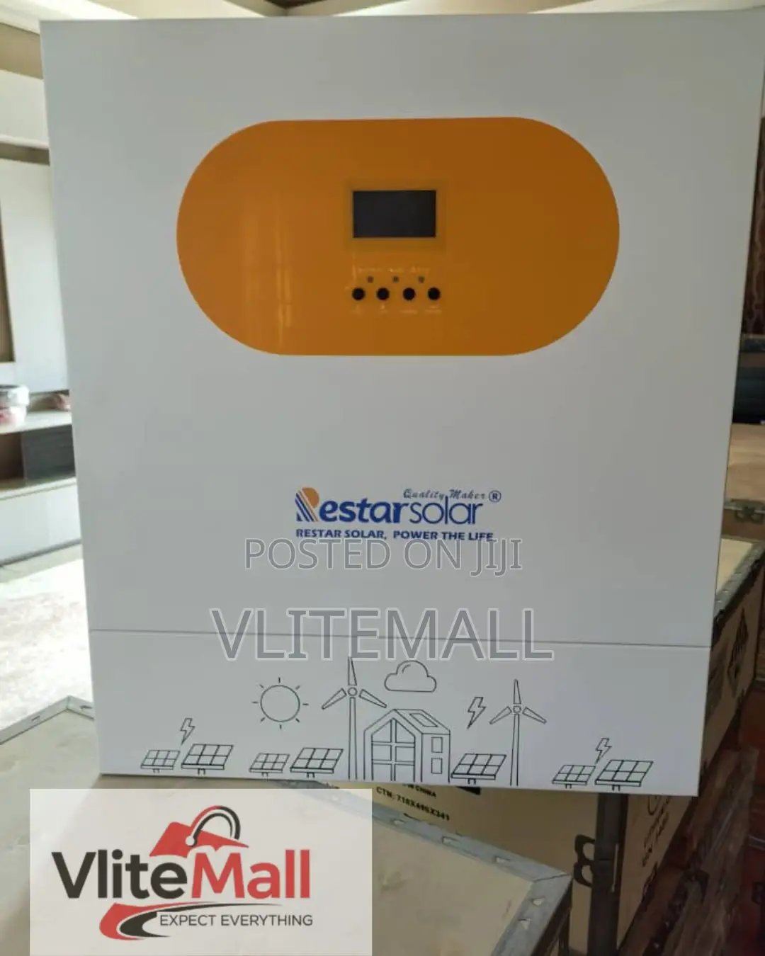 Restar 11kw (11kva) Hybrid Solar Inverter,