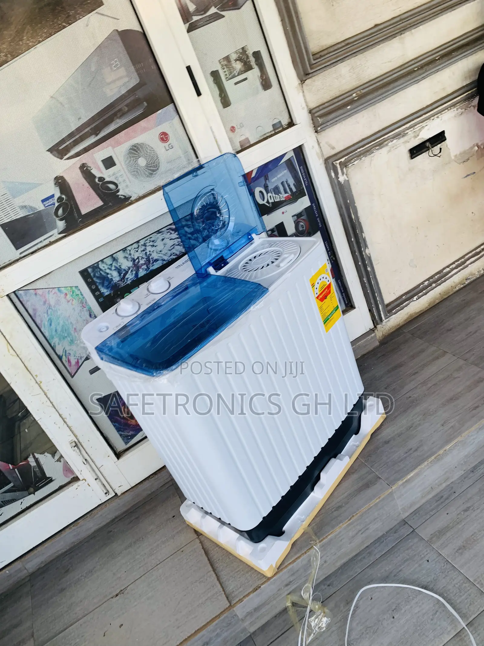Try Secure Nasco-8kg Top Load Washing Machine