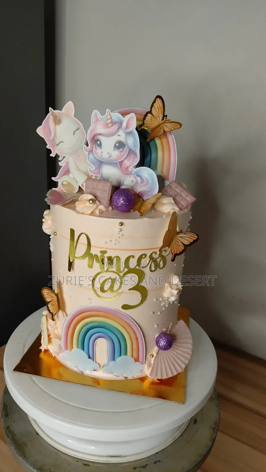 Unicorn Birthday Cake