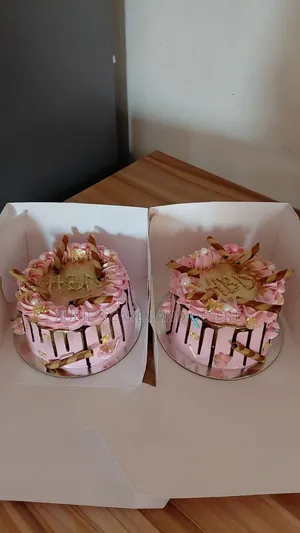 Twin Birthday Cake