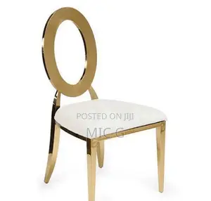 100pc Gold Wedding Chairs