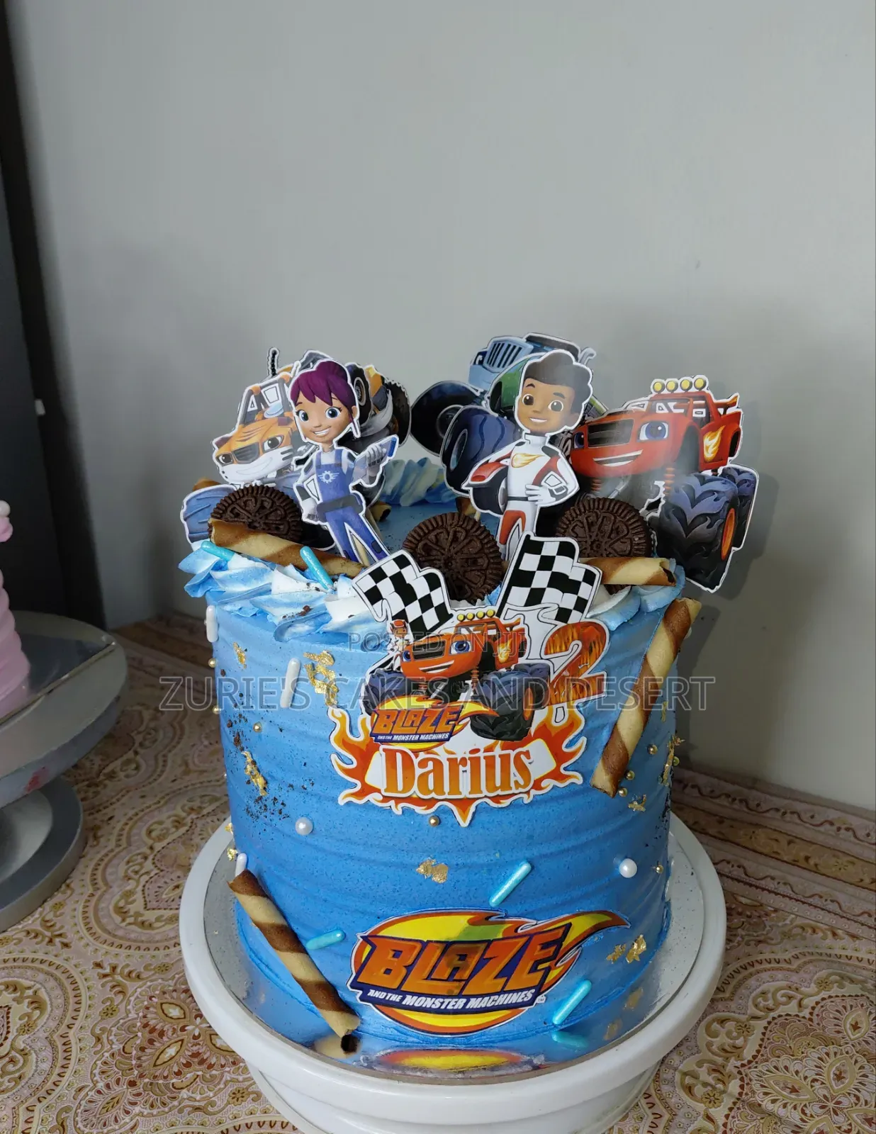 Blaze Birthday Cake