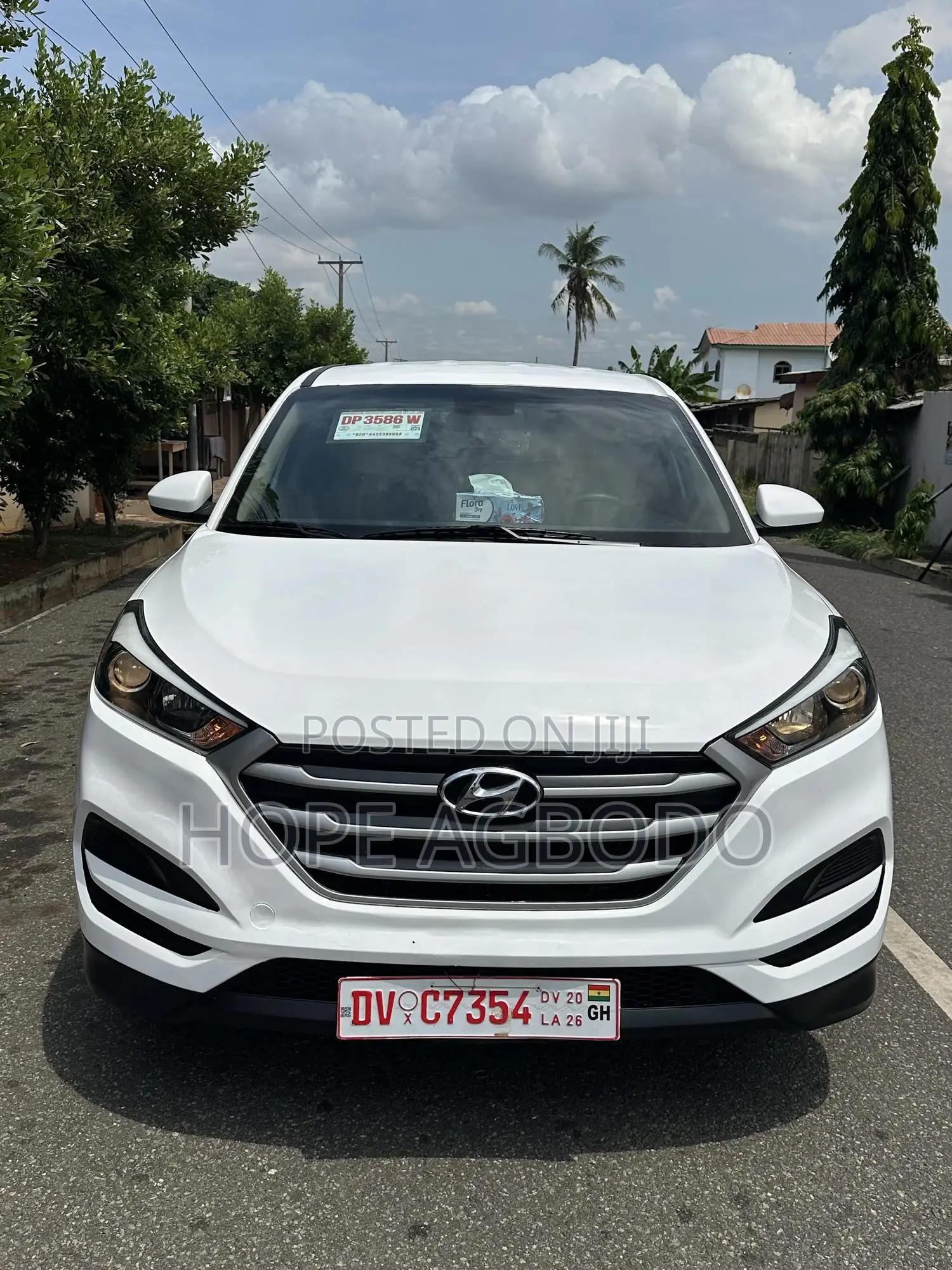 Hyundai Tucson Eco FWD 2017 White