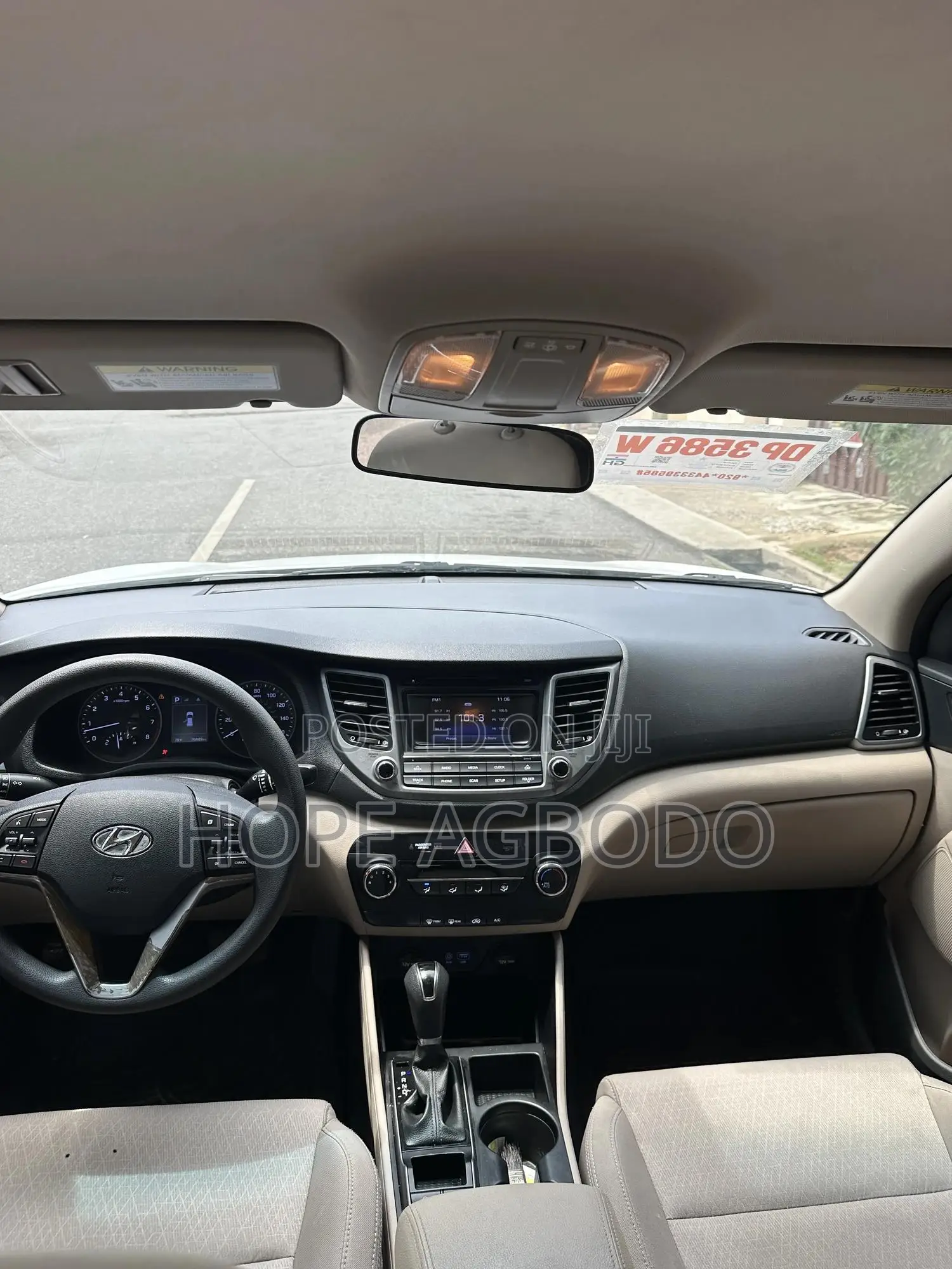 Hyundai Tucson Eco FWD 2017 White