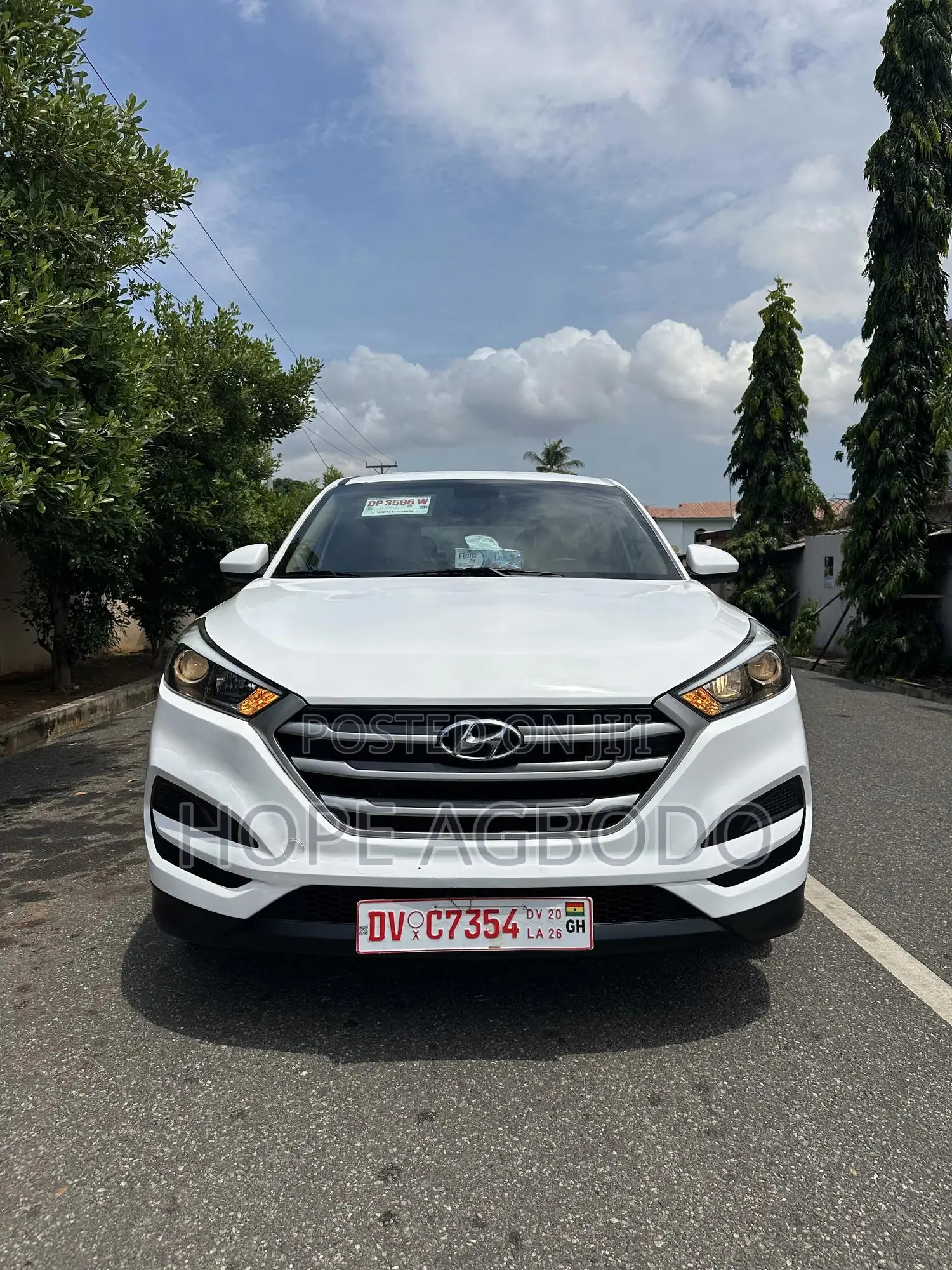 Hyundai Tucson Eco FWD 2017 White