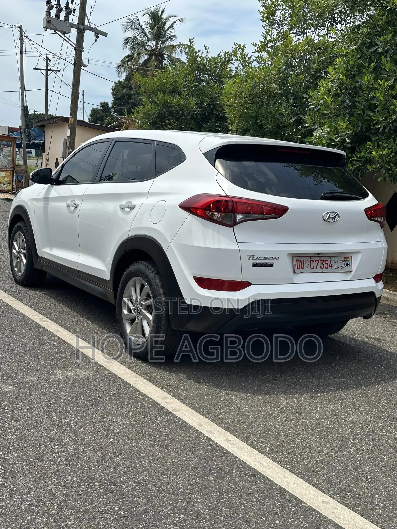 Hyundai Tucson Eco FWD 2017 White