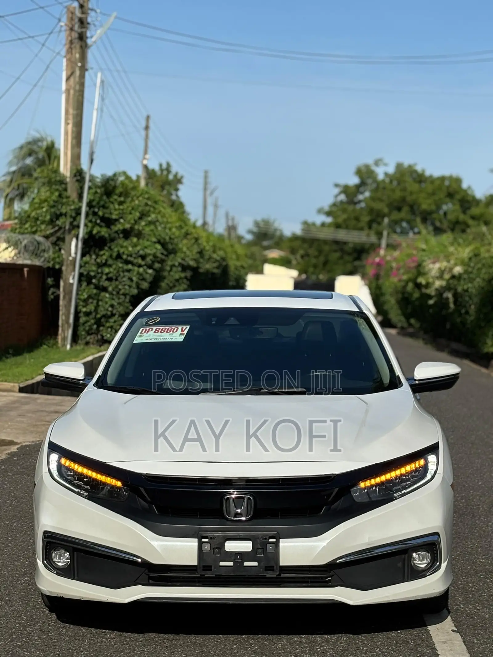 Honda Civic Touring Sedan 2020 White