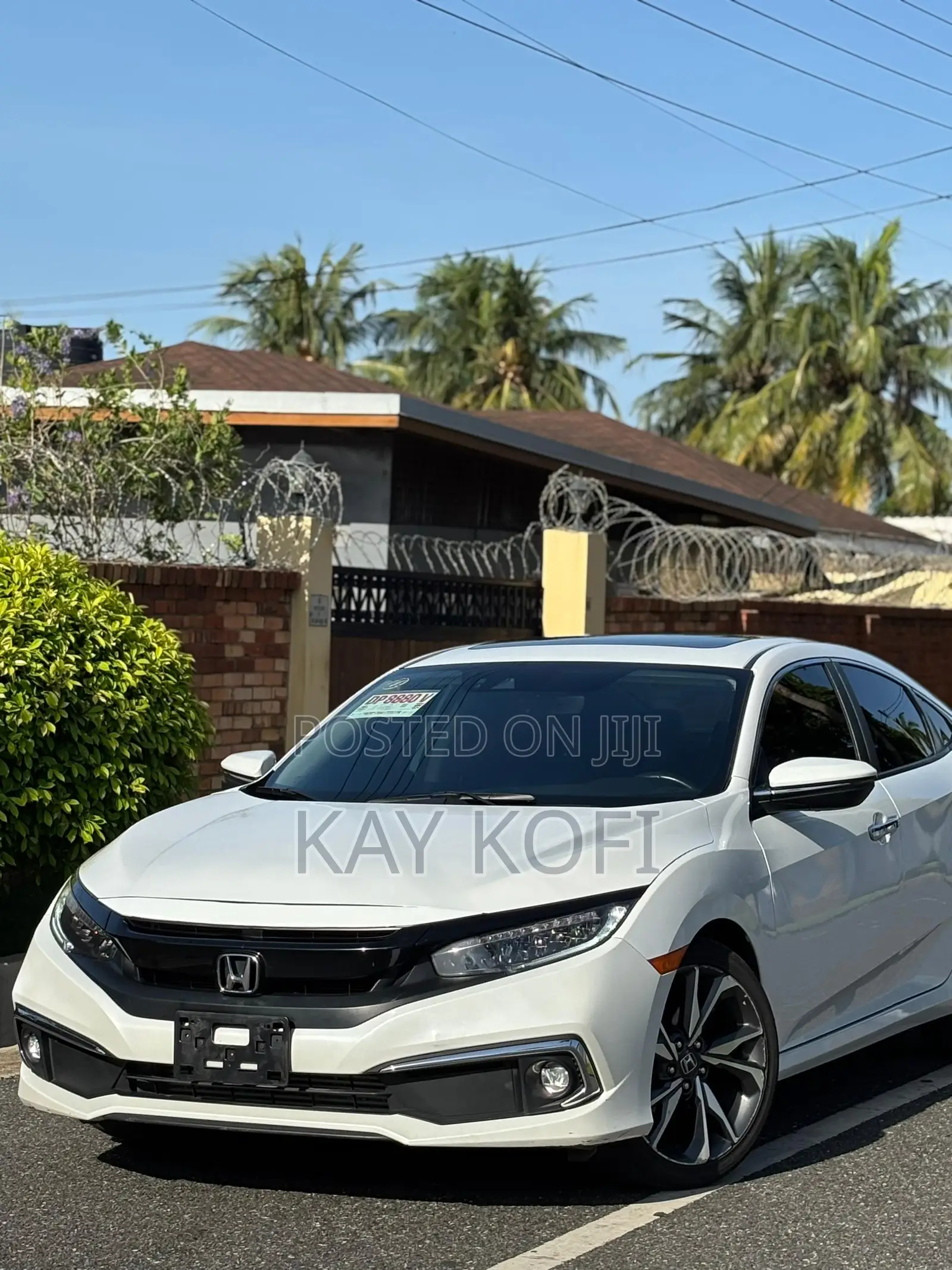 Honda Civic Touring Sedan 2020 White