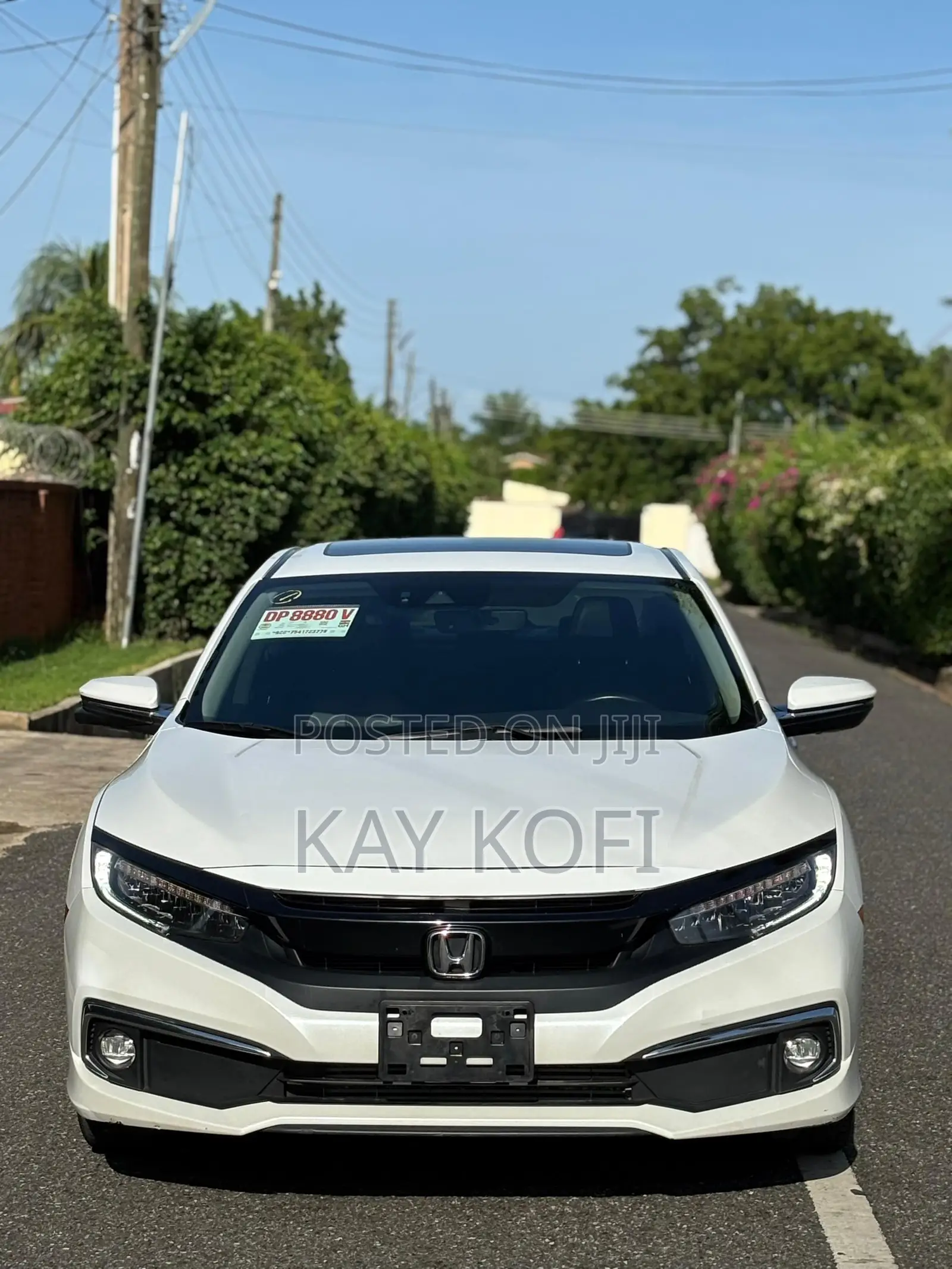 Honda Civic Touring Sedan 2020 White