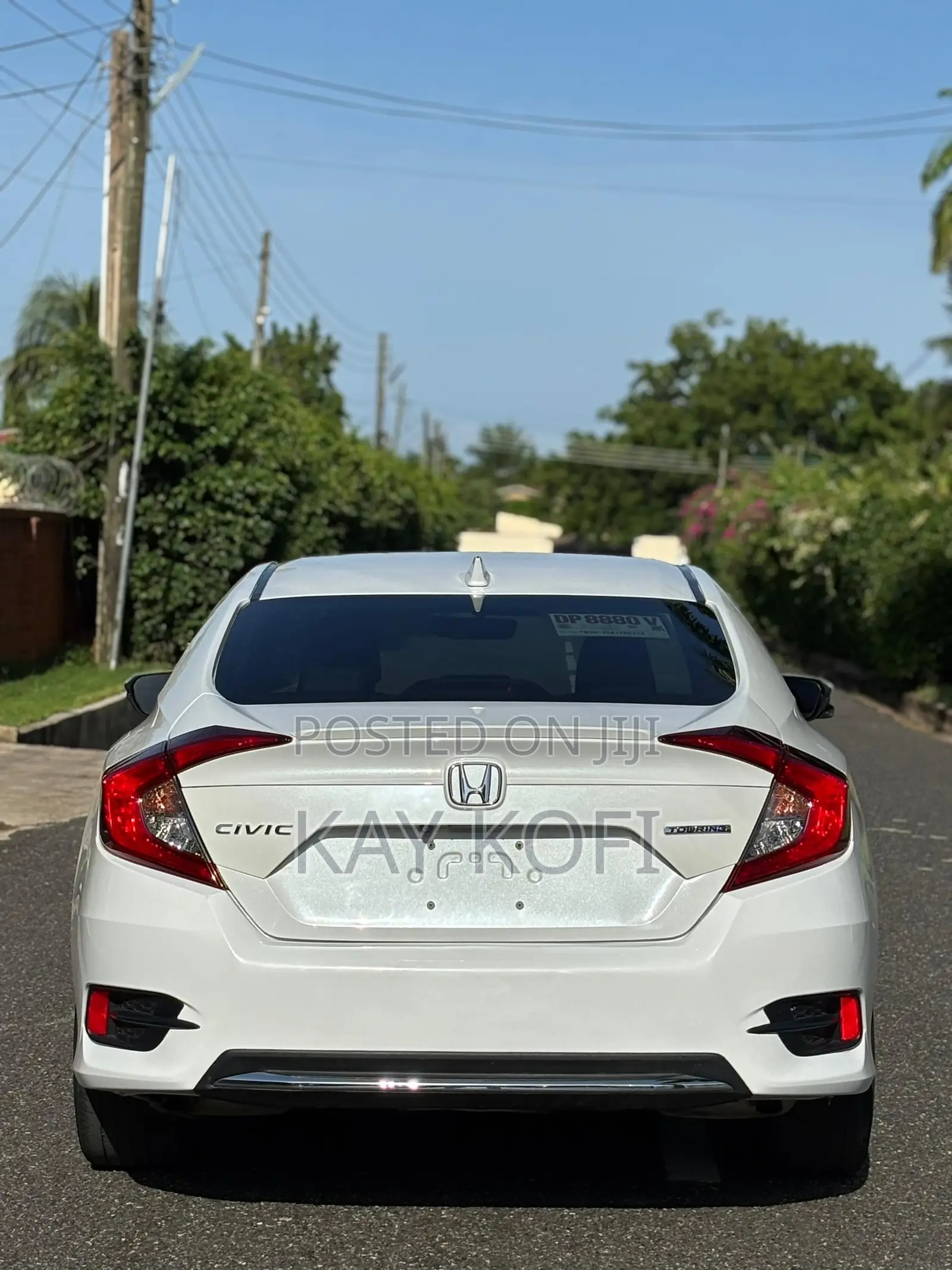 Honda Civic Touring Sedan 2020 White
