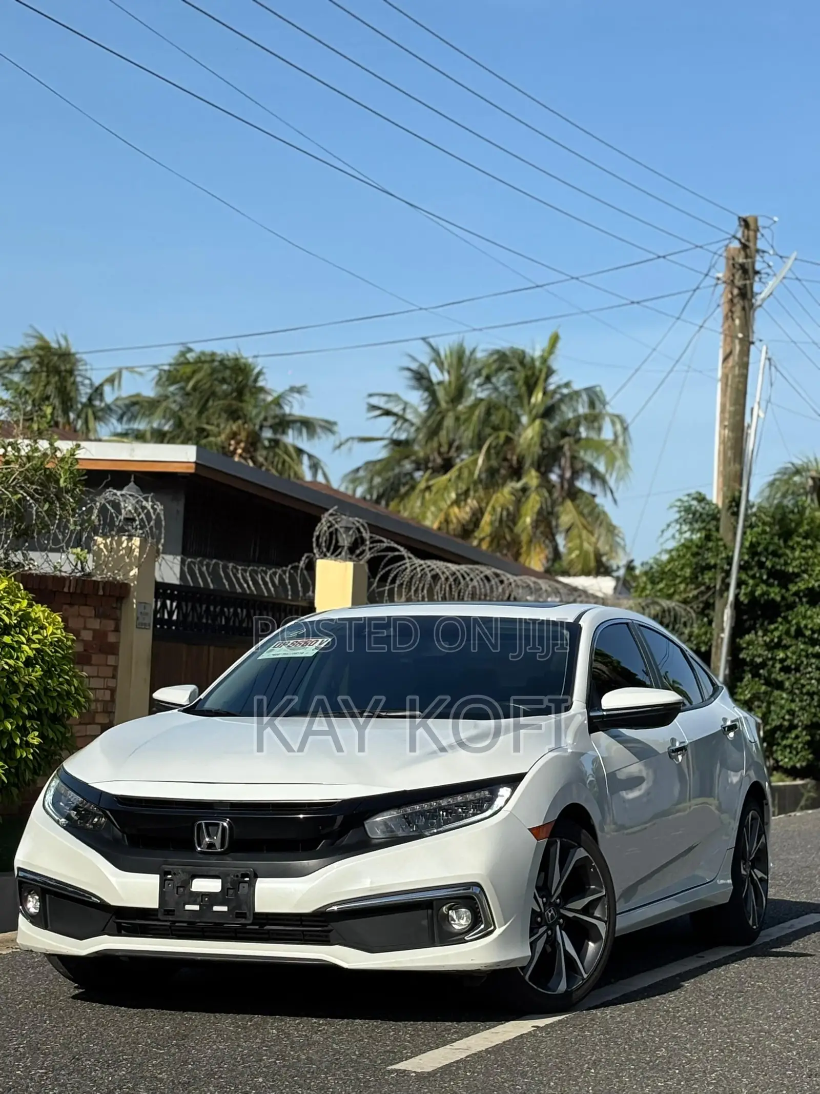 Honda Civic Touring Sedan 2020 White