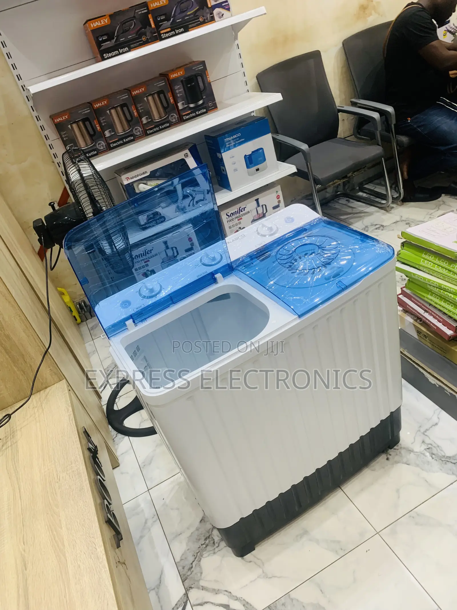 Eco Mode Function Washing Machine 10kg Nasco