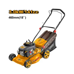 Ingco 4hp Gasoline Lawn Mower 3.0kw, 50l Grass Bag - Glm141181