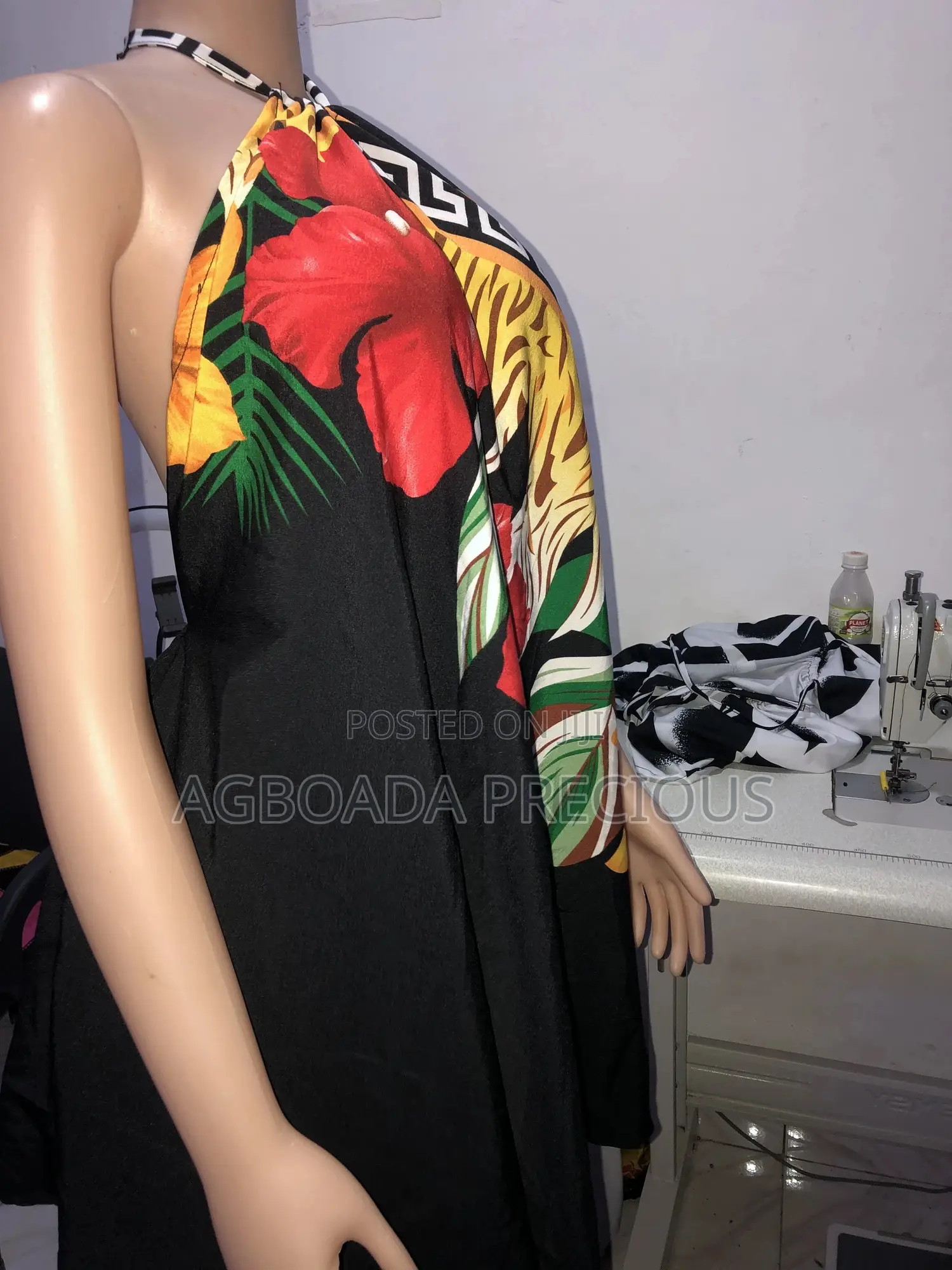Short Backless Dress
