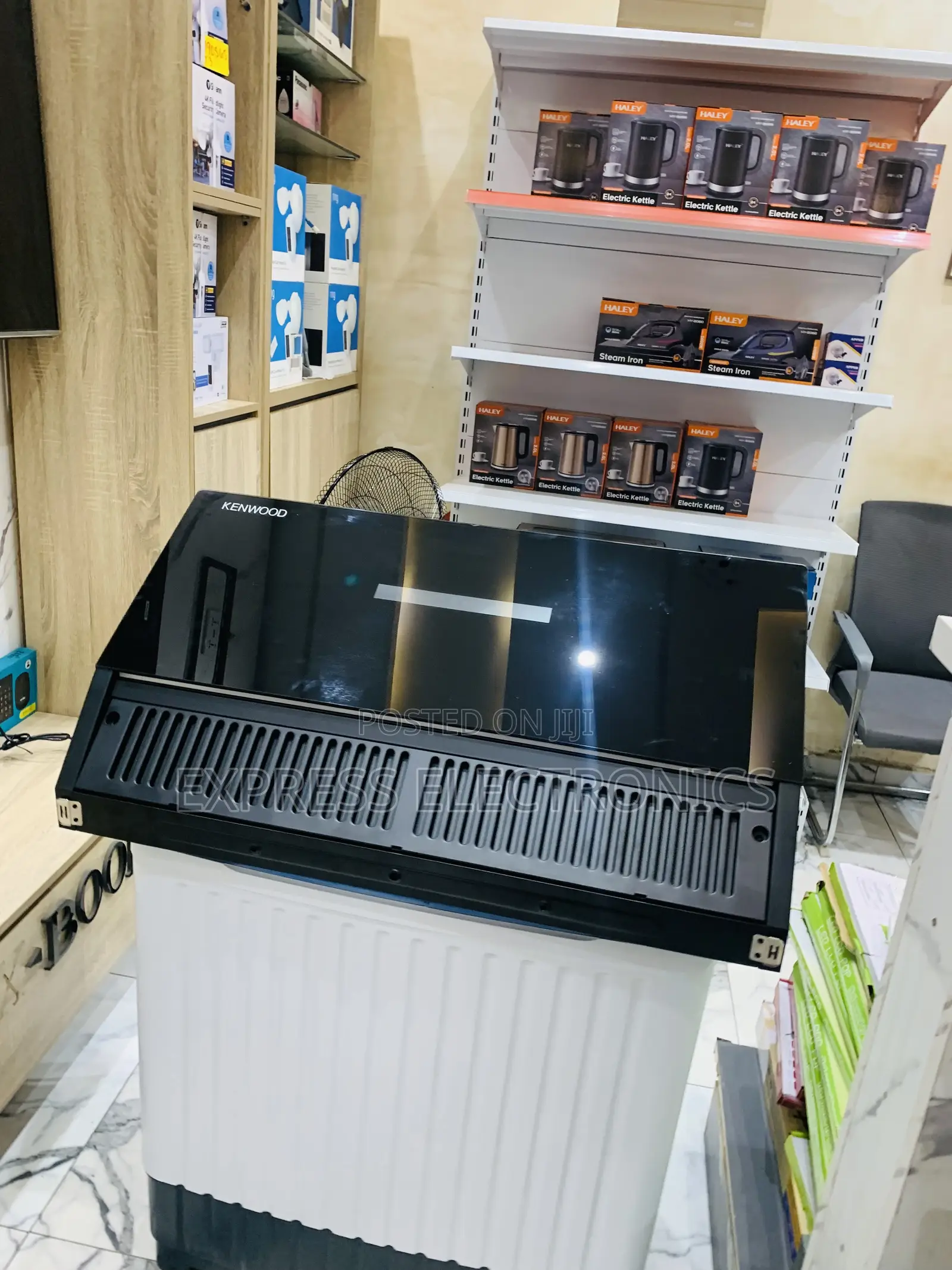 Shop From Us Kenwood 90cm Mirror Black Finish Extracto