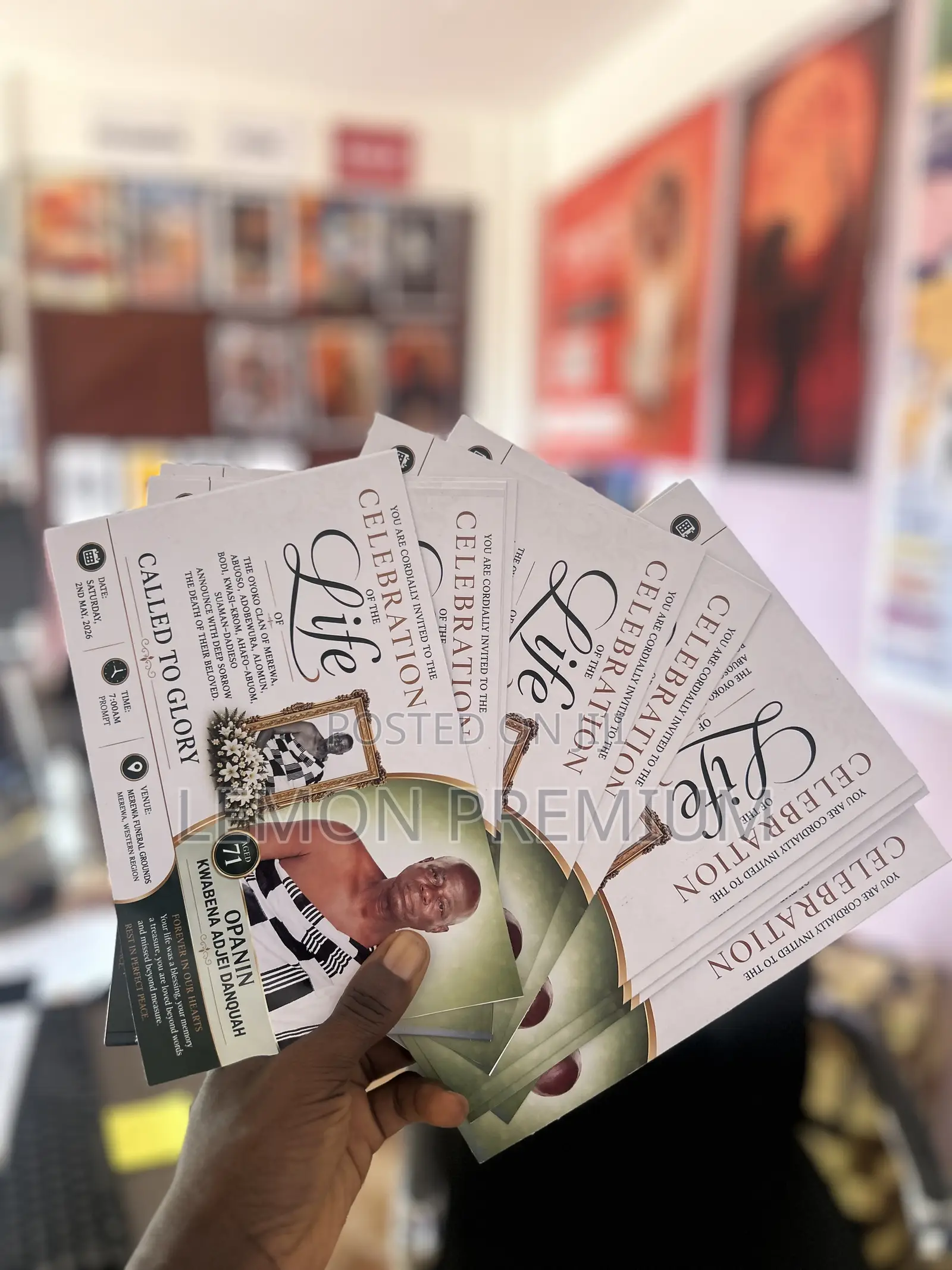 Invitation Cards, Labels, Flyers Printing