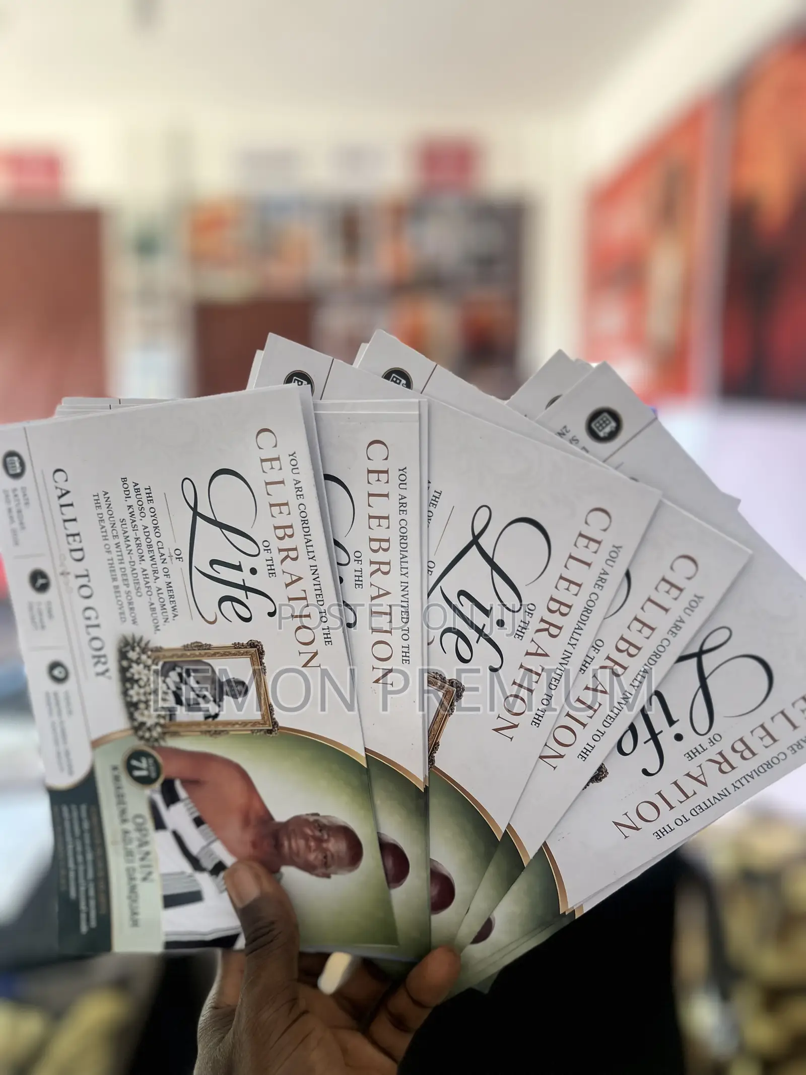 Invitation Cards, Labels, Flyers Printing