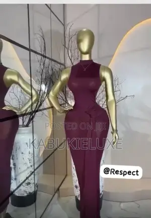 Burgundy Sleeveless Bodycon Dress