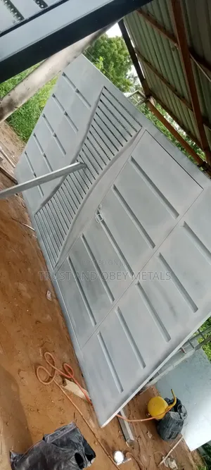 Galvanized Metal Gate