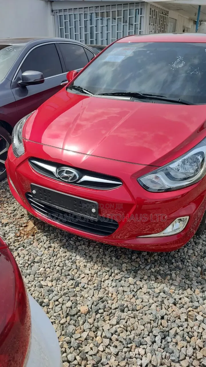 Hyundai Accent GLS 4dr Sedan (1.6L 4cyl 6M) 2014 Red