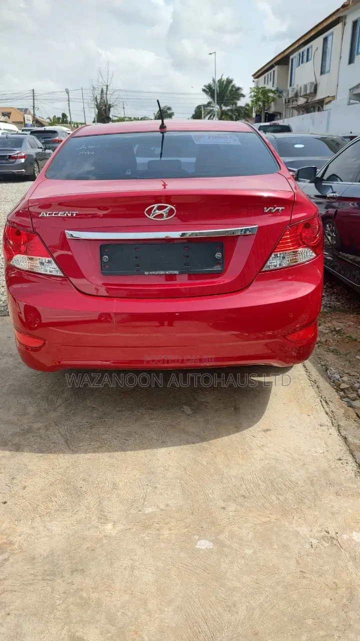 Hyundai Accent GLS 4dr Sedan (1.6L 4cyl 6M) 2014 Red