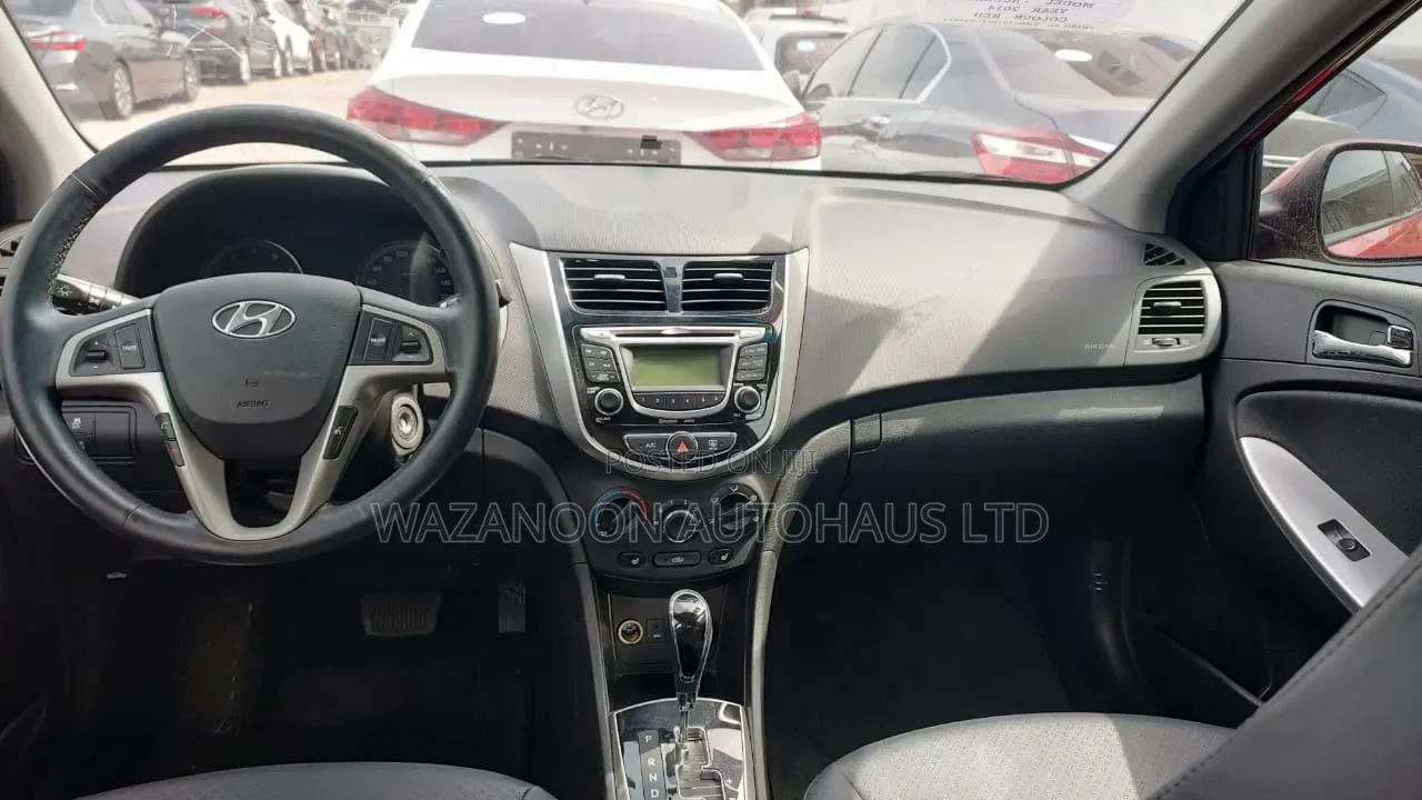 Hyundai Accent GLS 4dr Sedan (1.6L 4cyl 6M) 2014 Red