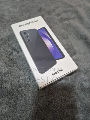 New Samsung Galaxy A54 5G 128 GB Black
