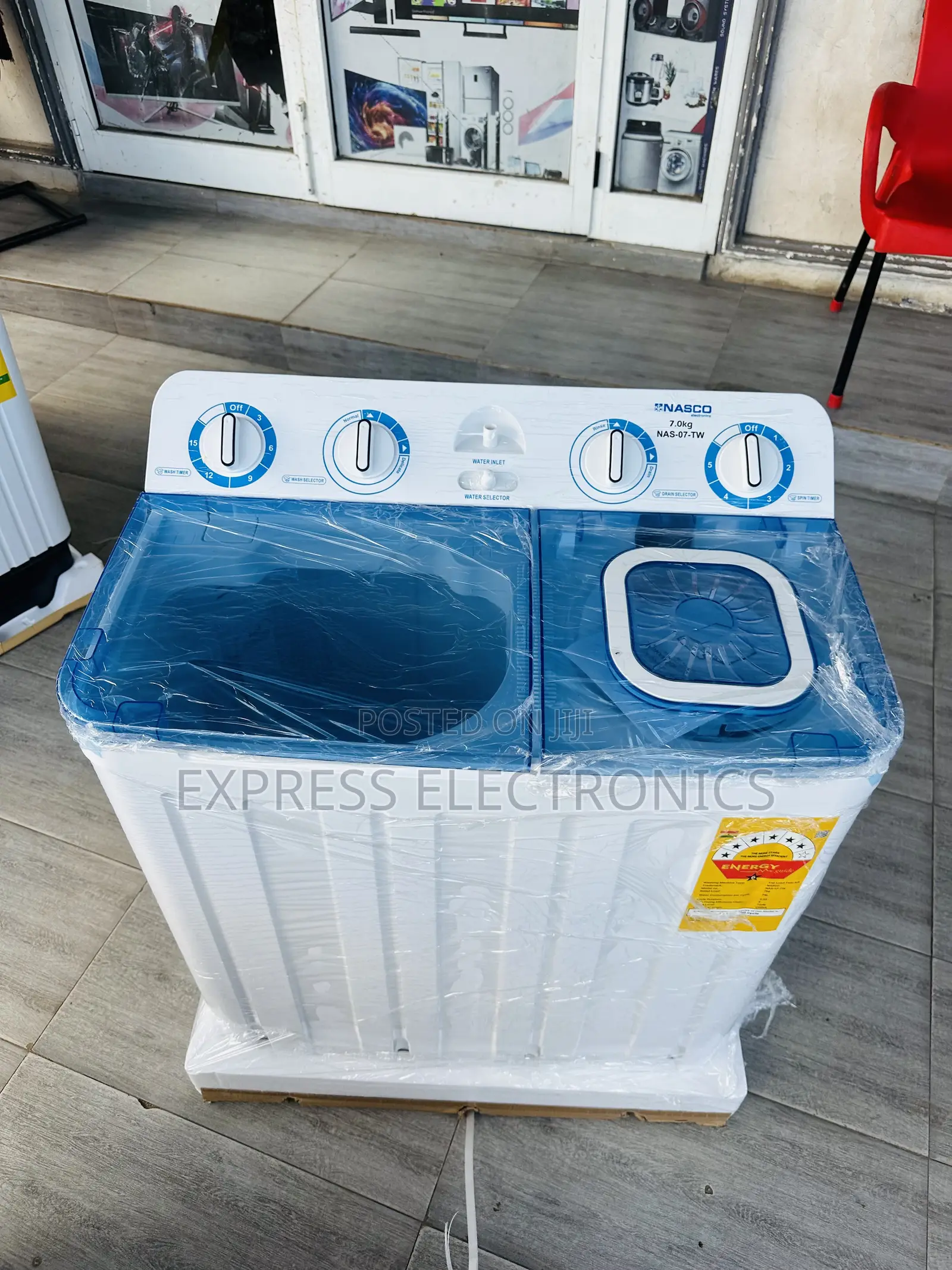 Amazing New Sleek Washing Machine 8kg Topload Twintub