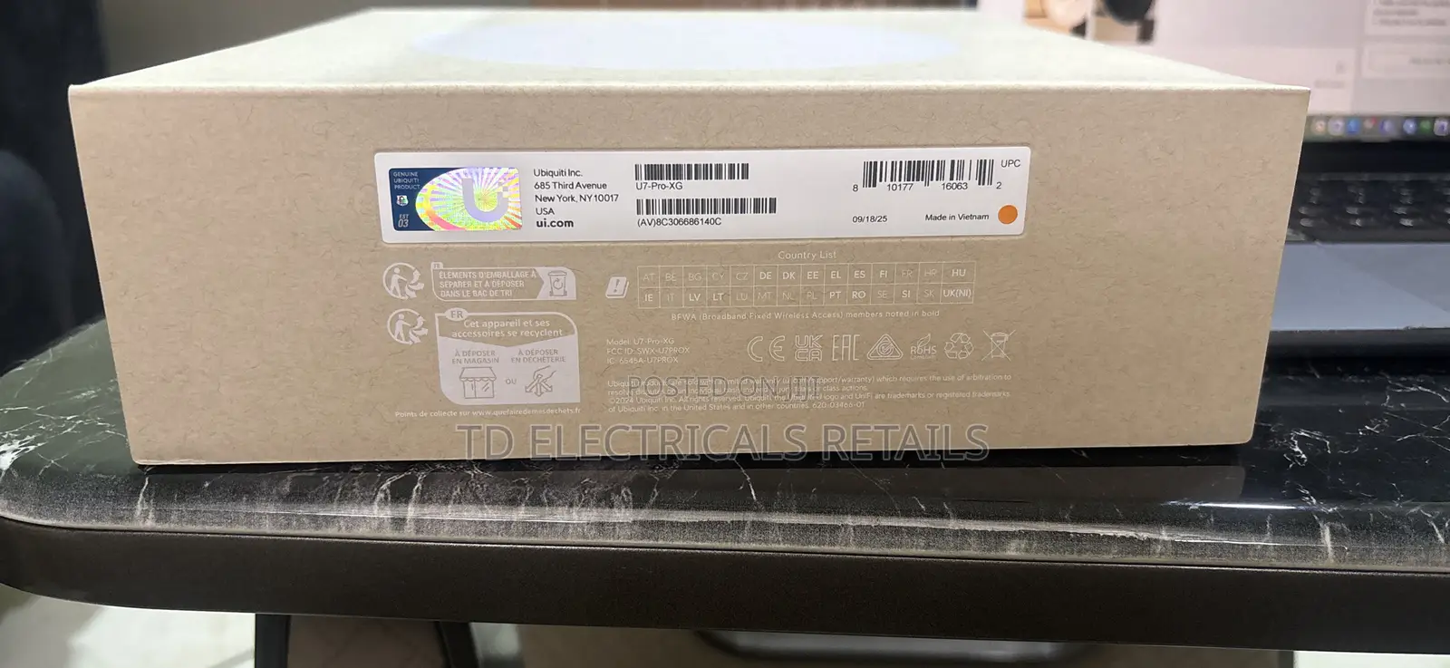 Unifi U7 Pro Xg