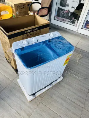 Ultra Sleek White Nasco 7kg Topload Twintub