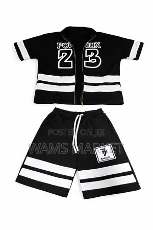 Men’S 2-piece Sporty Tracksuit Set – Zip Top Shorts