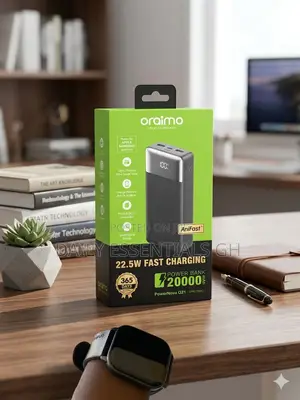 Oraimo 20000mah Power Bank 22.5w – Strong Battery Backup