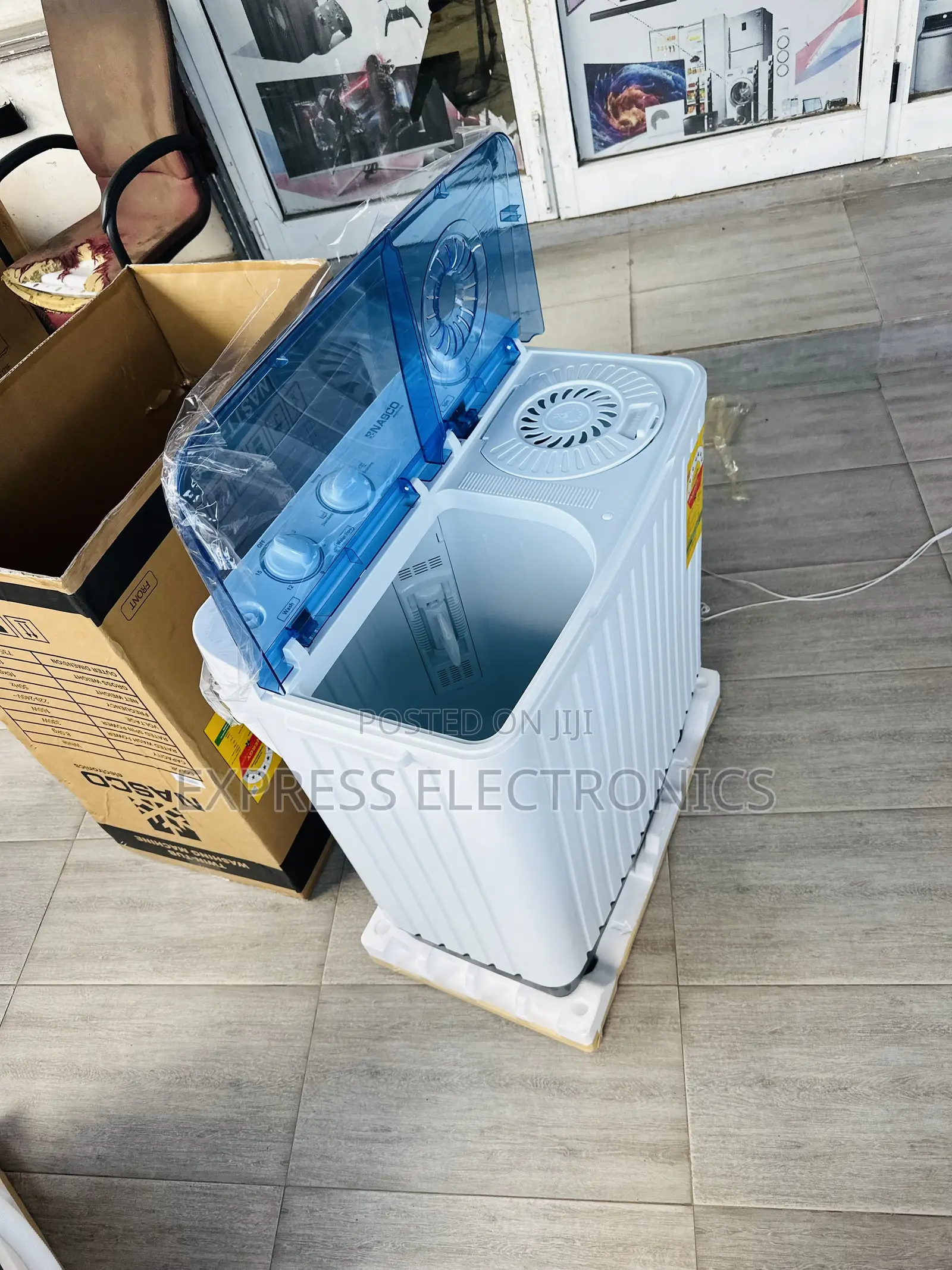 Grab the New Washing Machine 7kg Nasco White