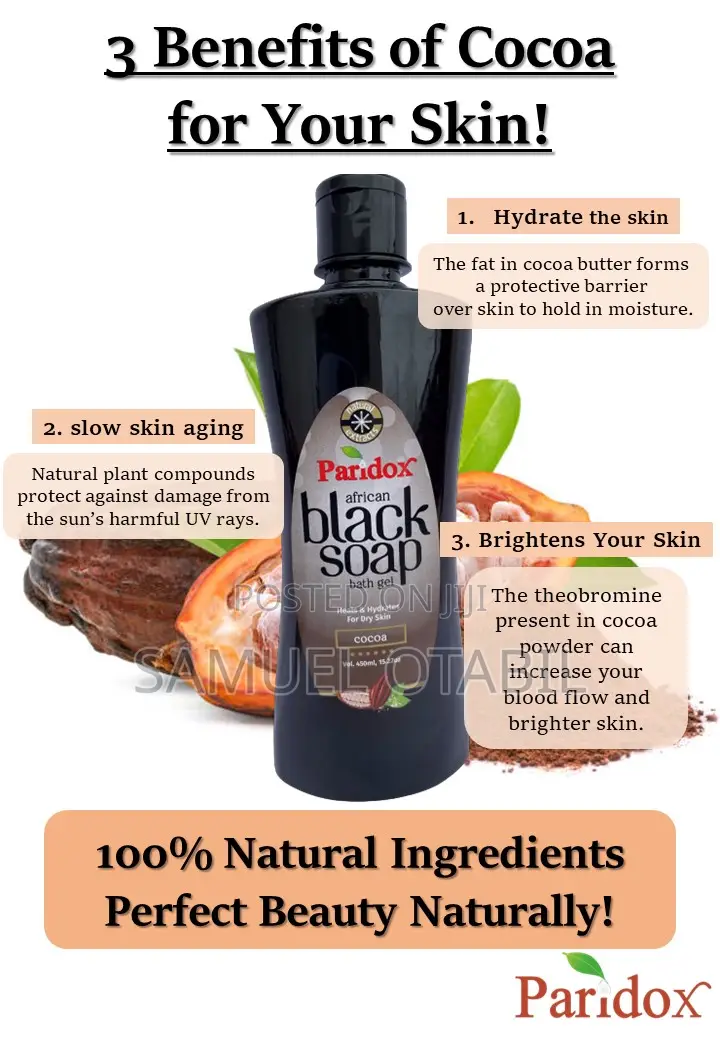 Paridox African Black Soap