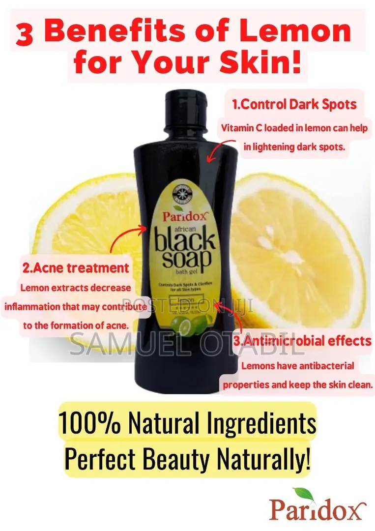Paridox African Black Soap