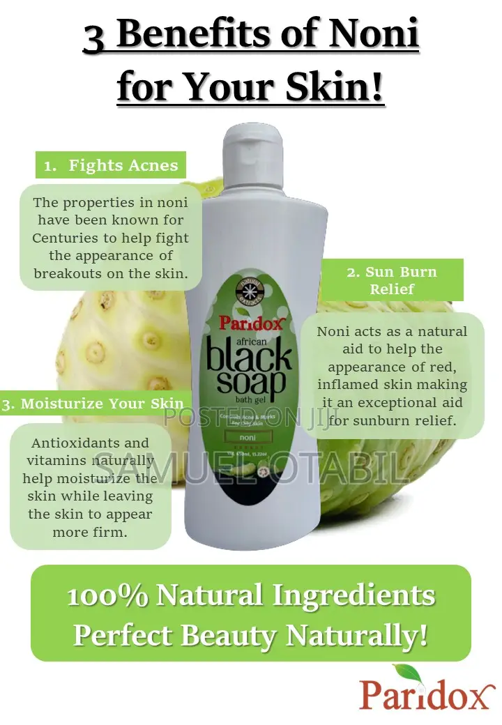 Paridox African Black Soap