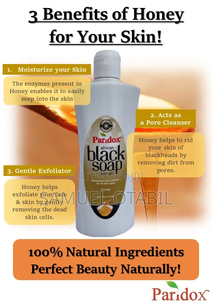 Paridox African Black Soap