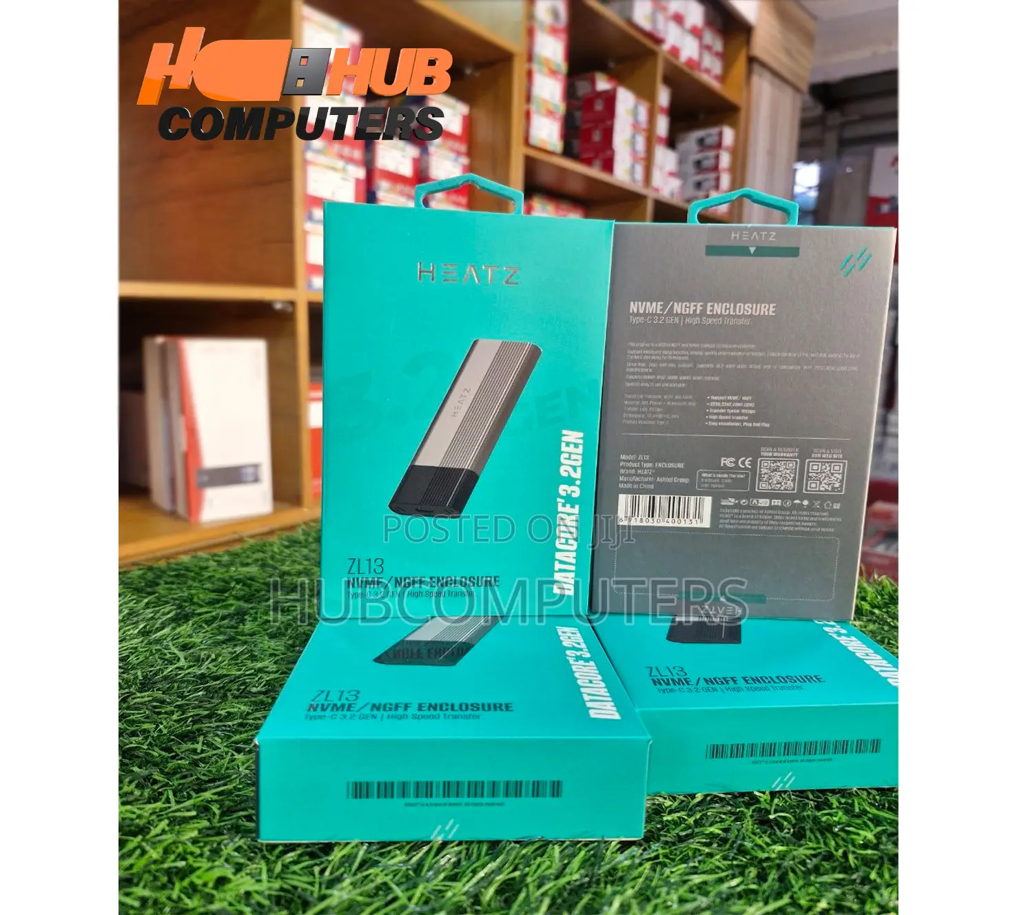 Heatz Zl13 Nvme/NGFF Enclosure Type-C 3.2 Case